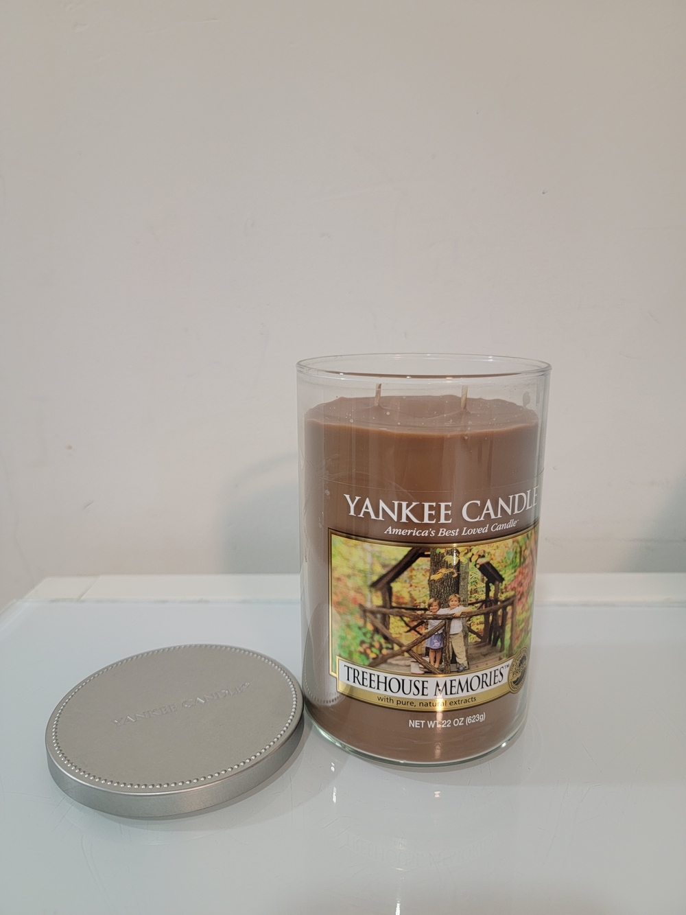 Yankee Candle Treehouse Memories Large Brown Rare Discontined